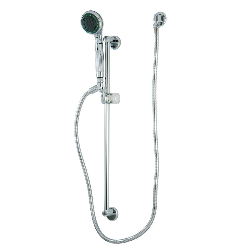Made To Match Shower System with 24-Inch Slide/Grab Bar and Hand Shower