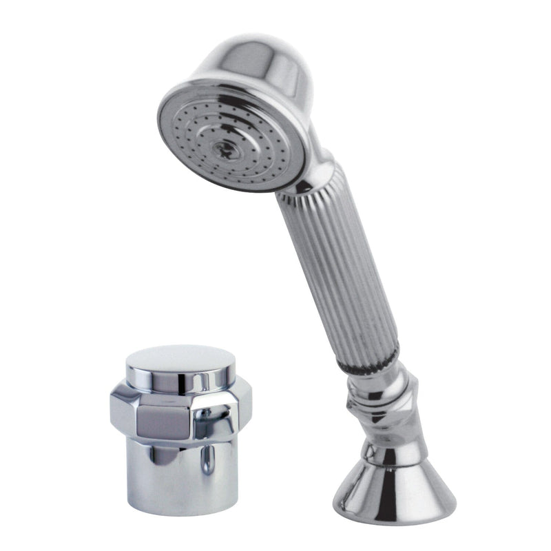 Deck Mount Hand Shower with Diverter for Roman Tub Faucet