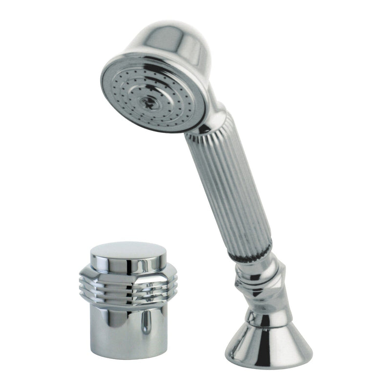 Deck Mount Hand Shower with Diverter for Roman Tub Faucet