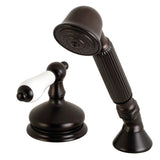 Deck Mount Hand Shower with Diverter for Roman Tub Faucet