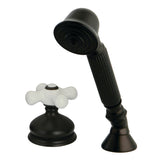 Deck Mount Hand Shower with Diverter for Roman Tub Faucet