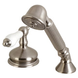 Deck Mount Hand Shower with Diverter for Roman Tub Faucet