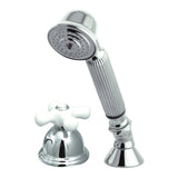 Vintage Deck Mount Hand Shower with Diverter for Roman Tub Faucet