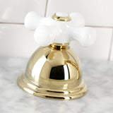 Vintage Deck Mount Hand Shower with Diverter for Roman Tub Faucet