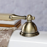 Vintage Deck Mount Hand Shower with Diverter for Roman Tub Faucet