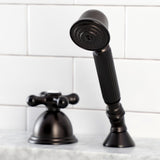 Deck Mount Hand Shower with Diverter for Roman Tub Faucet