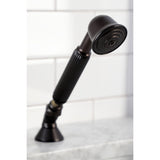 Vintage Deck Mount Hand Shower with Diverter for Roman Tub Faucet