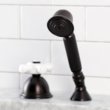 Vintage Deck Mount Hand Shower with Diverter for Roman Tub Faucet
