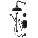 Restoration Thermostatic Tub and Shower System