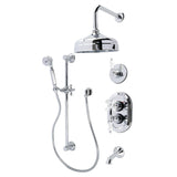 Restoration Thermostatic Tub and Shower System