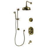 Restoration Thermostatic Tub and Shower System