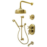 Restoration Thermostatic Tub and Shower System