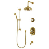 Restoration Thermostatic Tub and Shower System