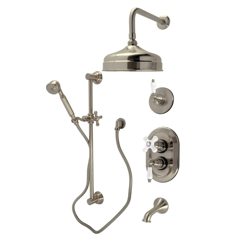 Restoration Thermostatic Tub and Shower System