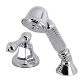 Deck Mount Hand Shower with Diverter for Roman Tub Faucet