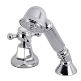 Deck Mount Hand Shower with Diverter for Roman Tub Faucet