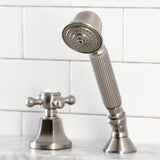 Deck Mount Hand Shower with Diverter for Roman Tub Faucet