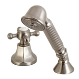 Deck Mount Hand Shower with Diverter for Roman Tub Faucet