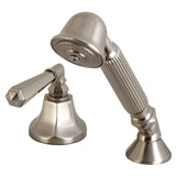 Deck Mount Hand Shower with Diverter for Roman Tub Faucet