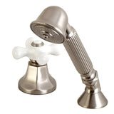 Deck Mount Hand Shower with Diverter for Roman Tub Faucet