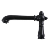 English Country 6-5/8" Brass Faucet Spout, 1.2 GPM