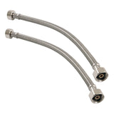Steeloom 12" Supply Line, Female 1/2" NPSM x Female 1/2" NPSM