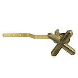 French Country Front Mount Toilet Tank Lever