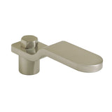 Convergent Metal Knurled Lever Handle