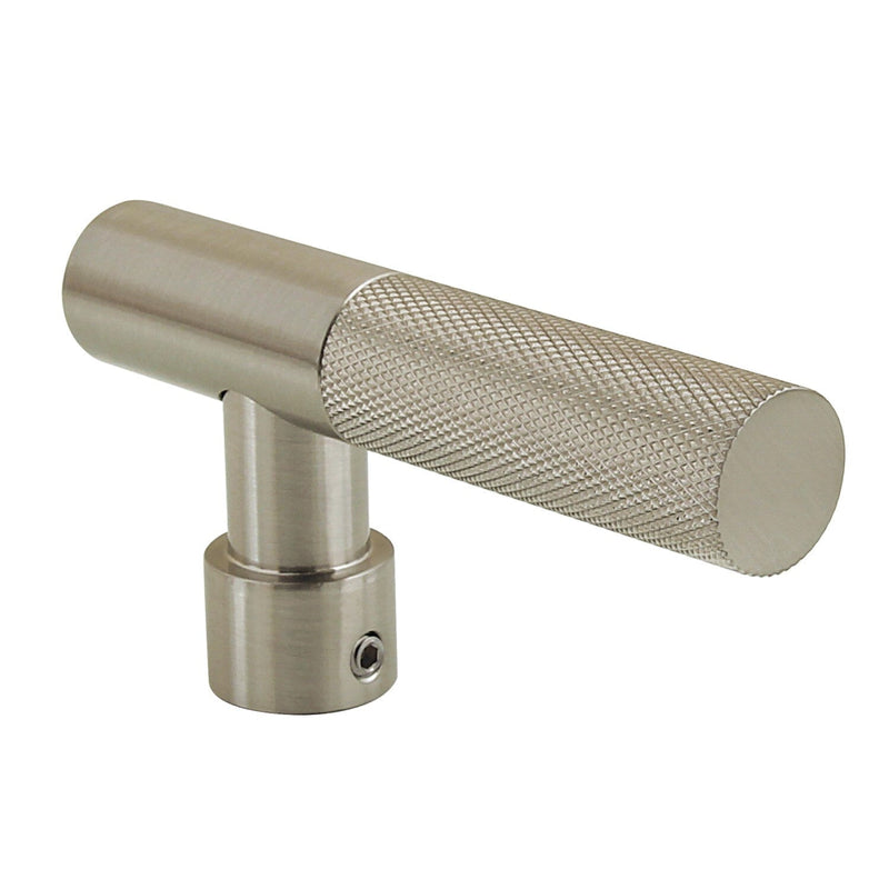 Convergent Metal Knurled Lever Handle