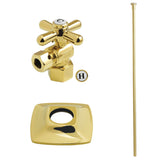 Gehry Traditional Plumbing Toilet Trim Kit with Flange