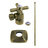 Gehry Traditional Plumbing Toilet Trim Kit with Flange