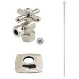 Gehry Traditional Plumbing Toilet Trim Kit with Flange