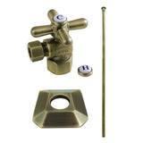 Trapeze Traditional Plumbing Toilet Trim Kit with Flange