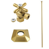Trapeze Traditional Plumbing Toilet Trim Kit with Flange