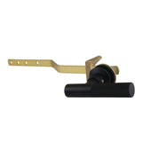 Convergent Front Mount Toilet Tank Lever with Knurled Handle