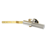 Convergent Front Mount Toilet Tank Lever with Knurled Handle