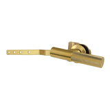 Convergent Front Mount Toilet Tank Lever with Knurled Handle