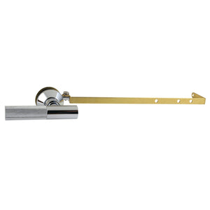 Convergent Universal Front or Side Mount Toilet Tank Lever with Knurled Handle