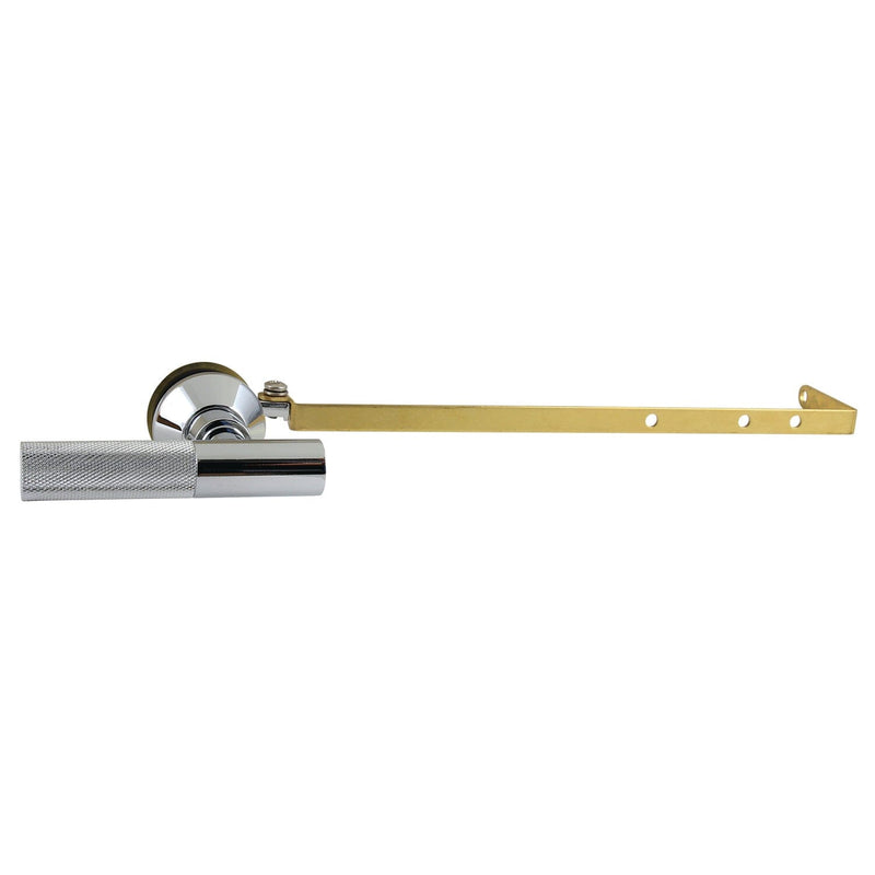 Convergent Universal Front or Side Mount Toilet Tank Lever with Knurled Handle