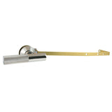 Convergent Universal Front or Side Mount Toilet Tank Lever with Knurled Handle