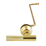 Convergent Side Mount Toilet Tank Lever with Knurled Handle
