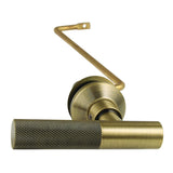 Convergent Side Mount Toilet Tank Lever with Knurled Handle