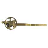 Webb Front Mount Toilet Tank Lever with Knurled Handle