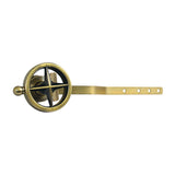 Levante Front Mount Toilet Tank Lever with Knurled Handle