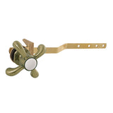 French Country Front Mount Toilet Tank Lever