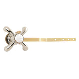 French Country Front Mount Toilet Tank Lever