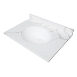 Norbiton 31-Inch Solid Surface Vanity Top (8