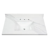 Mayorca 37-Inch Quartz Vanity Top (8