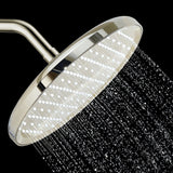 Slenderain 10-Inch Round Rainfall Shower Head