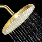 Slenderain 10-Inch Round Rainfall Shower Head